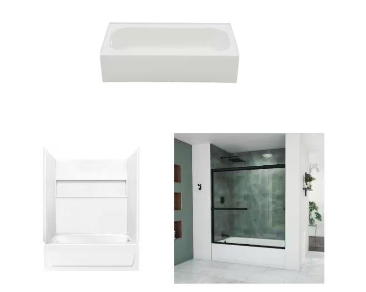 Kitchen & Bath - Bootz Industries, HARDWOOD REFLECTION, Glacier Bay - Est Retail $1,628- 1plt