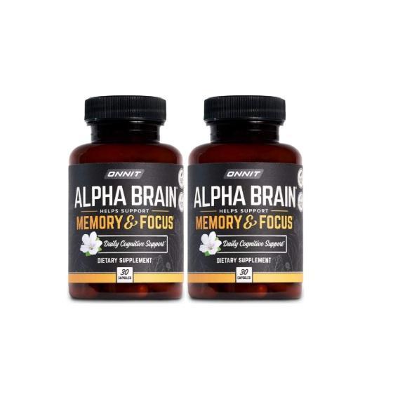 Grocery - Onnit Alpha Brain 30 Capsules, DentiCalm Massaging Roll-On Pain Serum, Assorted Christmas Candy - MSRP $3,688