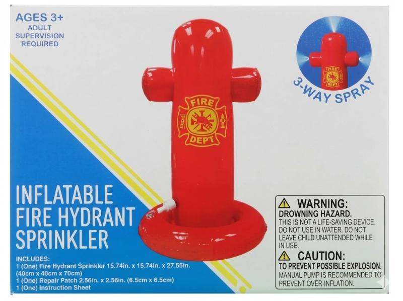 New Inflatable Fire Hydrant Sprinkler - MSRP $8,996
