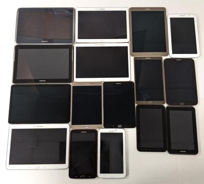Samsung Galaxy Tab S4, S2, 4, & More, 7"-10.5", 40 Units, MSRP $17,080