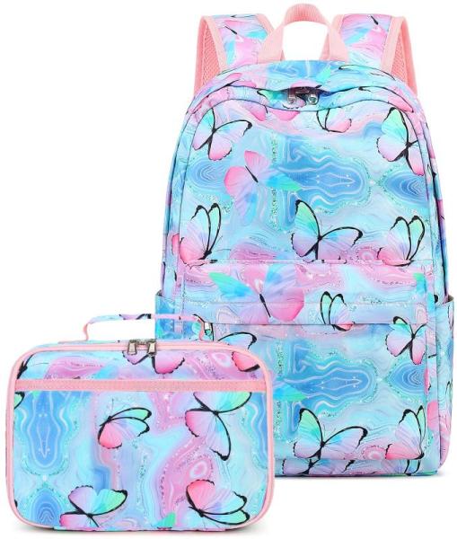 Luggage - Kids School Backpack, Leather Tote Bag, Caronex Slim Wallets, Makeup Bag - MSRP $3,101