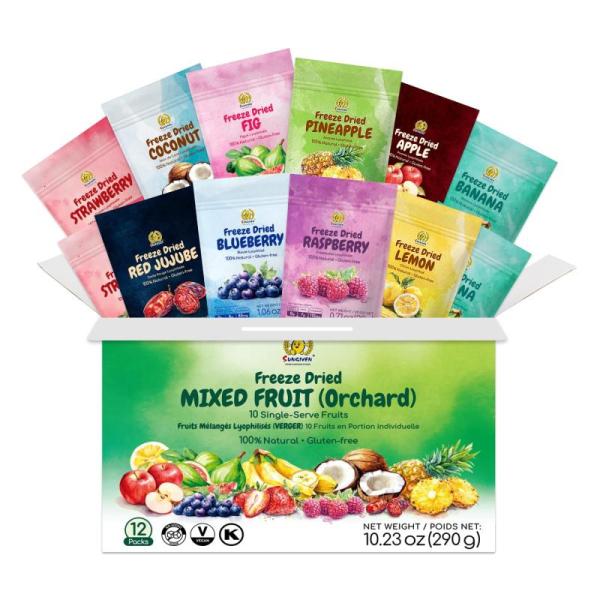 Grocery -  Mixed Freeze-Dried Fruits, Asher's Chocolates Gift Baskets, Cleansing Herbal Tea - MSRP $1,751