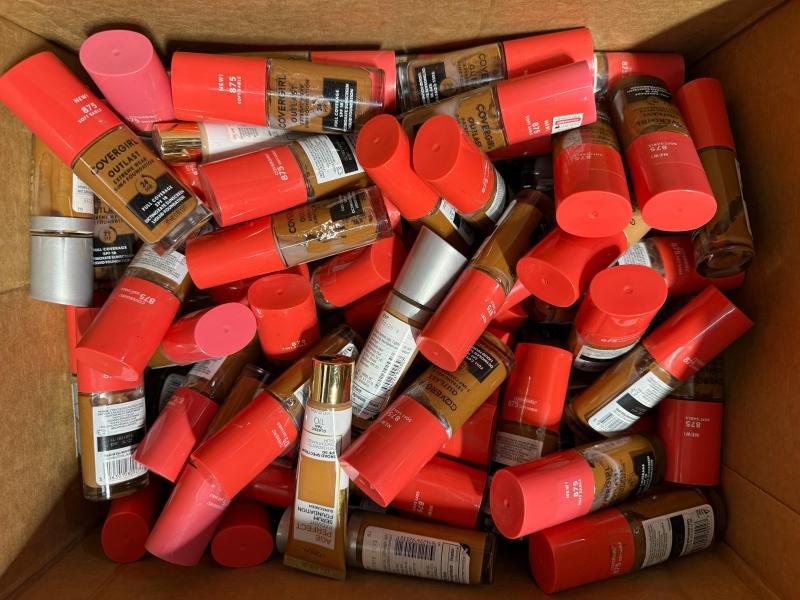 Mixed Brand Cosmetics Lot CoverGirl Beauty360 Assorted Foundations Lip