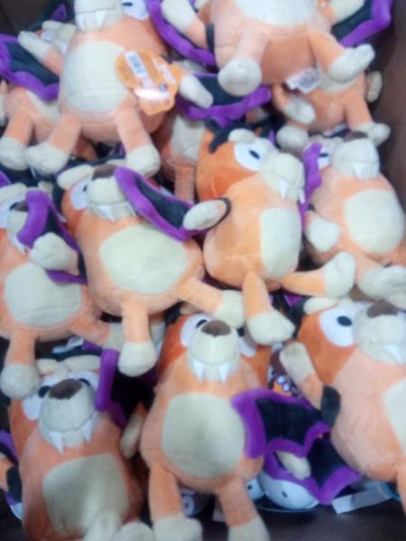 NEW - General Merch - Bluey's Bat Costume Plush, Art 101 Charm Pencil Pouch - MSRP $385