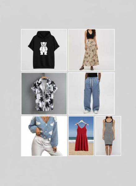 Bulk Lot of 1000 Women's & Mens Mixed Apparel Clothing