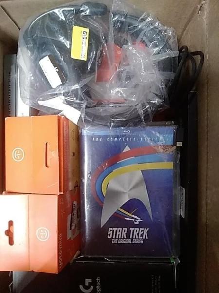 Electronics - Altec Lansing Speaker, Astro A30 Headset, Star Trek Original Complete Series (Blu-ray) - Est Retail $919
