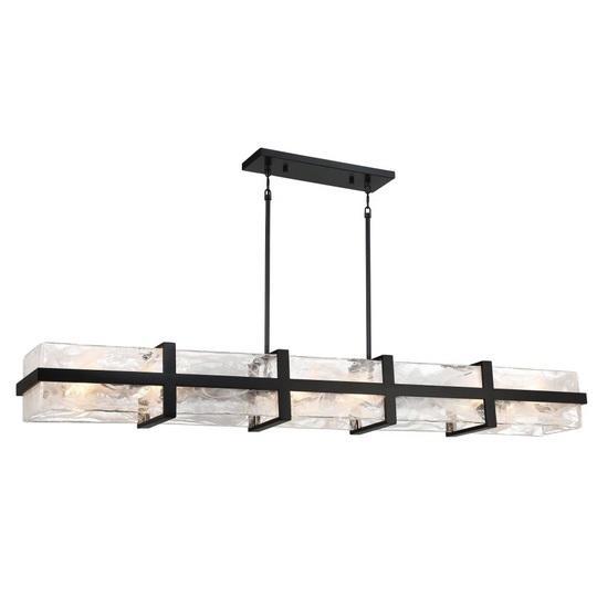 Minka Lavery 3618-66A Linear Chandelier - MSRP $1,179
