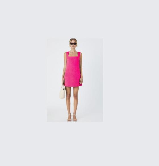 Apparel - French Connection Birdie Linen Blend Square Neck Dress, SKIMS Cloud Fleece Hoodie - Original MSRP $2,545