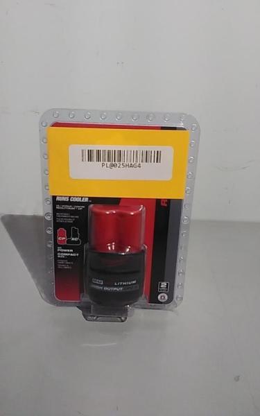 Milwaukee M12 12V Lithium-Ion CP High Output 2.5Ah Battery Pack - MSRP $69