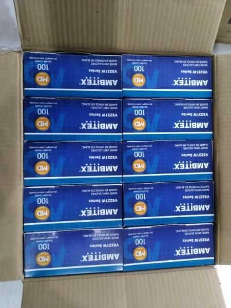 General Merchandise- Tradex Ambitex Supreme XP Medium Vinyl Gloves - MSRP $814