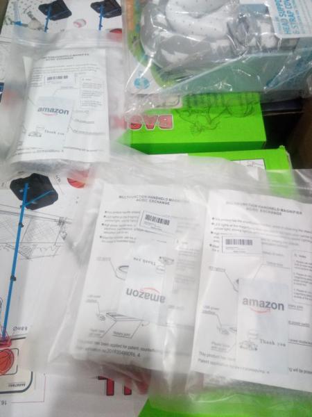 General Merchandise- HopeRock Toddler Basketball Hoop, Magnifying Glass 15X 35X with Light and Stand - MSRP $234