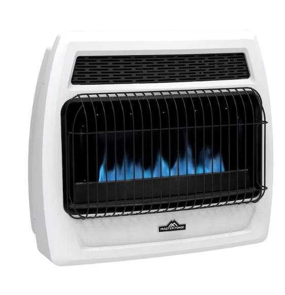 Master Forge 30000BTU Wall Convection Heater, Metabo HPT MultiVolt 1-3/8in 23-Gauge Cordless Pin Nailer - MSRP $5,392