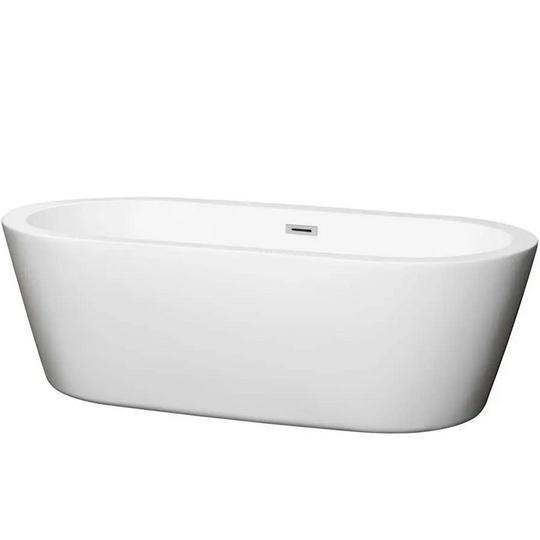Wyndham Collection WCOBT100371 Soaking Bathtub - MSRP $797