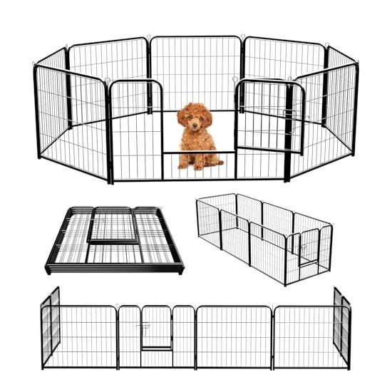 Newbulig Dog Playpen, Livelyglow Vanity Desk, Lifepro Jumptrack Trampoline - MSRP $1,537