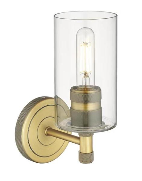 Innovations Lighting 434-1W-BB-G434-7CL Crown Point Wall Sconce, Globe Electric DAYTON 52in Ceiling Fan - MSRP $2,488