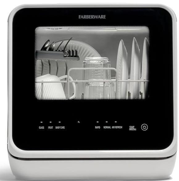 Farberware Portable Countertop Dishwasher, Graco Magnum 262800 Stand Airless Paint Sprayer, JOYSTAR Bike - MSRP $1,751
