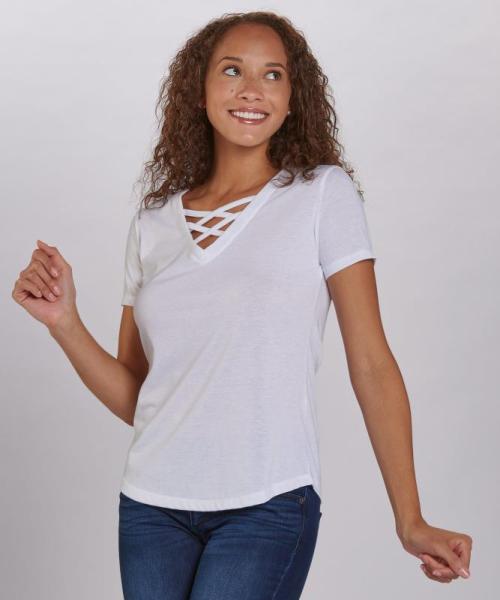 New Boxercraft Ladies Caged Front Tees - MSRP $8,400