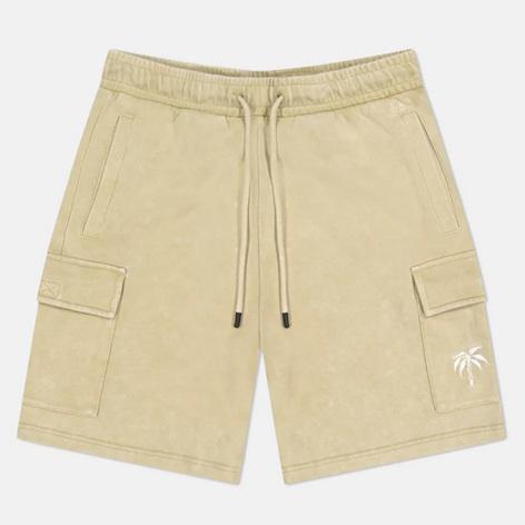 NEW - WeSC Marty Cargo Shorts Enzyme Wash Palm Logo - MSRP $364