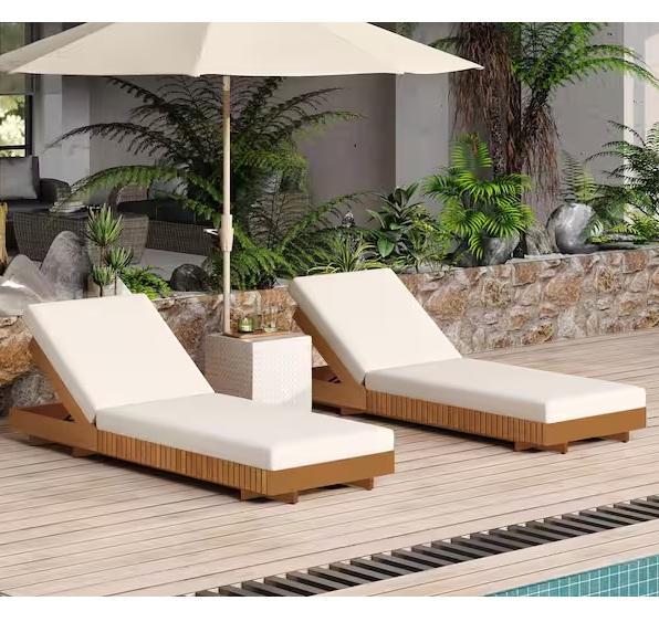 Seasonal - CHRISTOPHER KNIGHT HOME Bade Patio Outdoor Chaise Lounge, VEVOR Grill, Lazzara - Est Retail $2,215