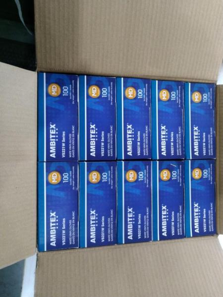 General Merchandise- Tradex Ambitex Supreme XP Medium Vinyl Gloves - MSRP $814