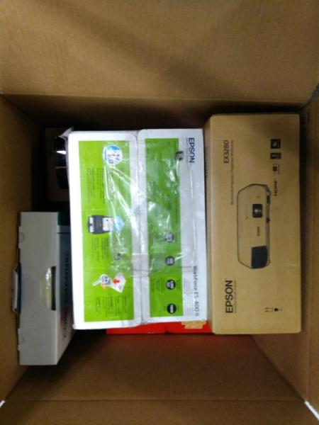 General Merch - Epson Printer, Epson Projector, Sharp Calculator, Brother Paper Labels - MSRP $2,357