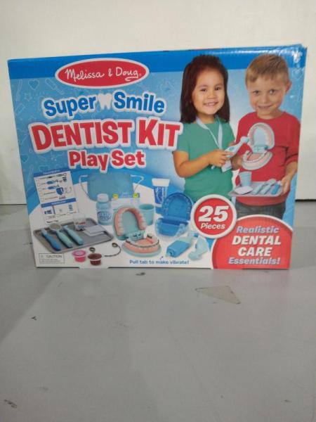 Toys - Melissa & Doug Super Smile Dentist Play Set - MSRP $3,838