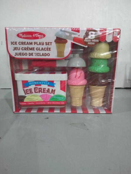 Toys- Melissa & Doug Scoop & Stack Ice Cream Cone Playset - MSRP $4,358