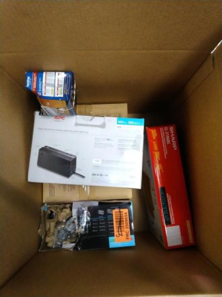 General Merch - ProTeam GoFree Backpack Vacuum, Epson Epiqvision Projector, Sharp Printing Calculator - MSRP $2,439