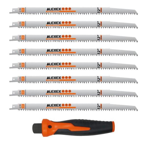 Amazon Clearance - Tools- ALEXEX 8 Pack Wood Pruning Reciprocating Saw, WELKINLAND 17-Pockets Electrician Tool Bag - MSRP $11,319
