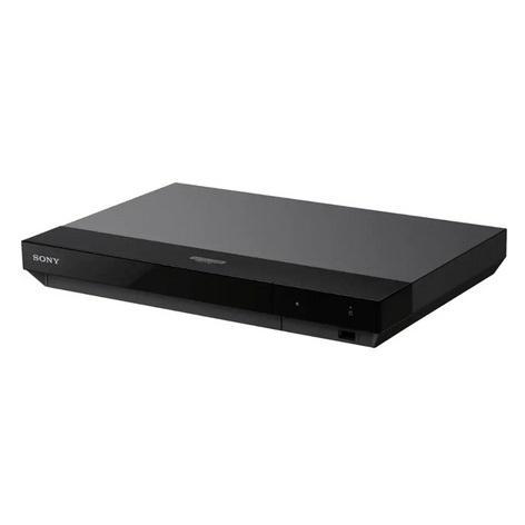 B Grade - Sony UBPX700U Blu-Ray & DVD Players - MSRP $1,499