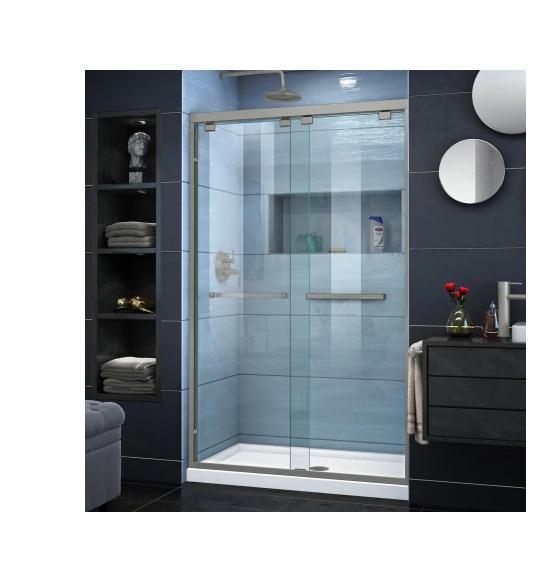 DreamLine SHDR-1648760-04 Frameless Shower Door - MSRP $759