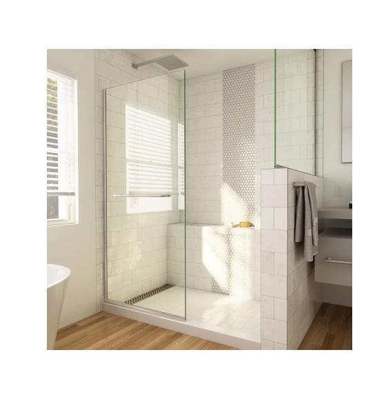 DreamLine SDLI34W720XTX04 Frameless Shower Door - MSRP $489