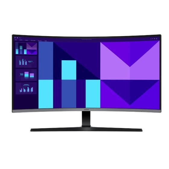 A Grade - Samsung 32" Curved Monitor with Built-in Speakers - MSRP $219