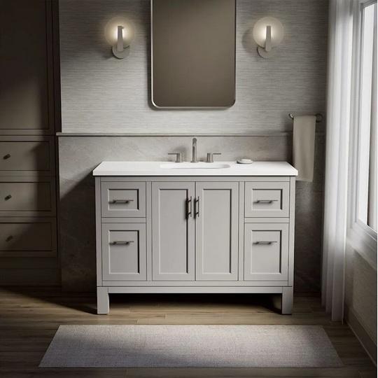Kohler K-28383-ASB-1WT Vanity Set - MSRP $1,998