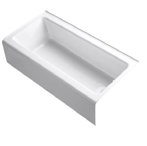 Kohler K-838-0 Cast Iron Soaking Bathtub - MSRP $889