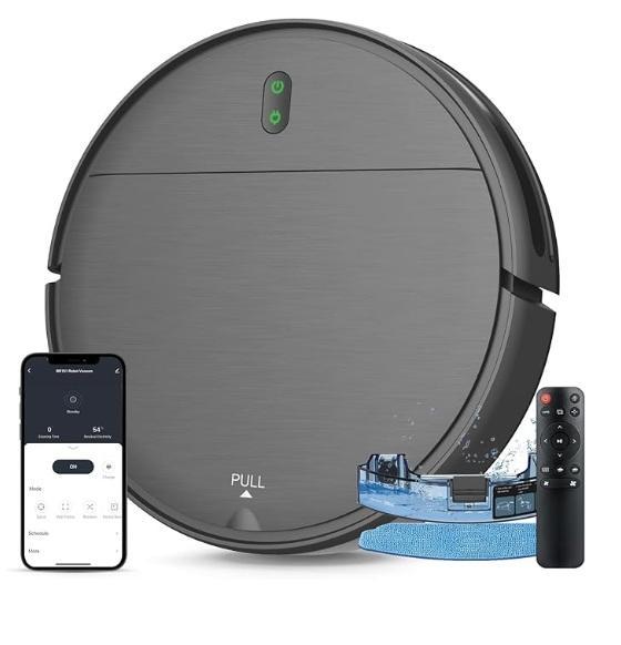 Unprocessed Manifested AMZ LPN Pallet- MAMNV Robot Vacuum/Mop, TOTO WASHLET C5 Electronic Bidet Toilet Seat-MSRP $5,855