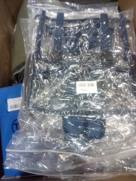 Apparel- Vichvvy Large Clear Backpack, VICHVVY PVC Transparent Handbag - MSRP $995