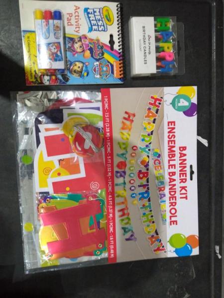 General Merchandise- Crayola Color Activity Pad, Amscan Party Impressions - MSRP $5,902