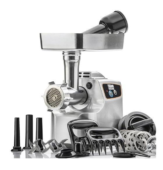 STX International Magnum Electric Meat Grinder, N-A Kids Ride On Suitcase w/Wheels, Litheli Snow Shovel - MSRP $2,529