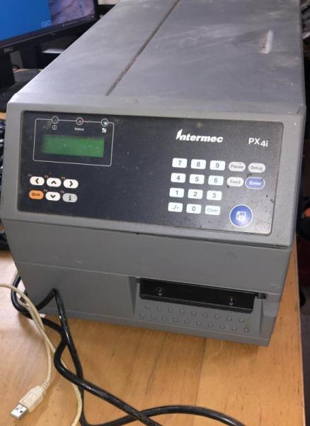 Intermec PX4i Barcode Thermal Transfer Label Printer - MSRP $4,875