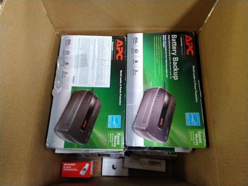 Electronics - Epson Projector, Apple Pencil, Air Tag 4-Pack - MSRP $2,727