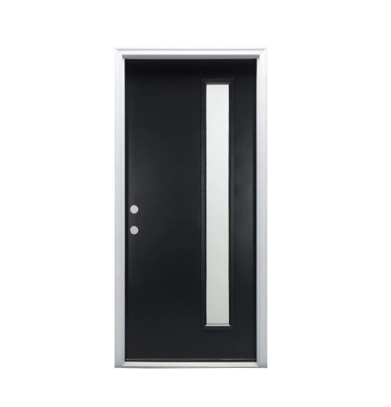 Housewares - Spotlight Smooth Fiberglass Prehung Front Entry Door, Ragad Executive Desk, Hosford Bed - MSRP $4,922