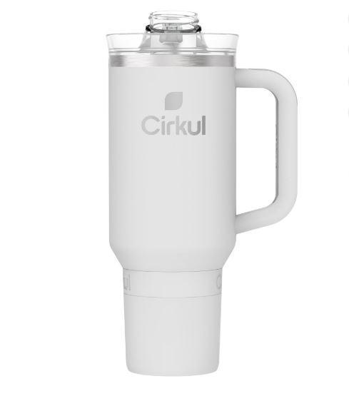 Cirkul Fog 40 Oz. Strawsip Tumblers in Grey - MSRP $17,920