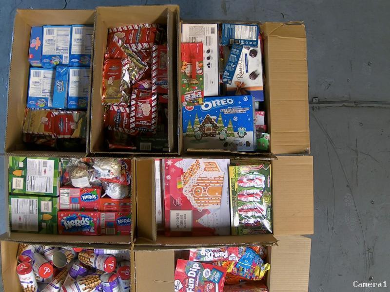 Grocery - Lindt White Chocolate Truffles, Cadbury Creme Eggs, Cella's Chocolate Cherries - MSRP $13,676