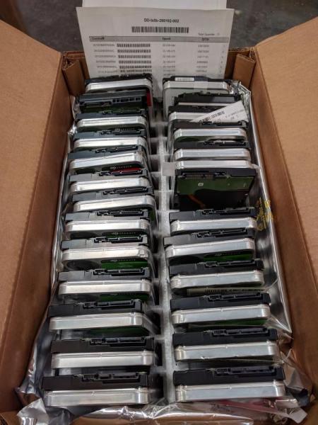 28TB, 30TB, HDD, Desktop PC Components Lot & More - $11.5K - 25 Qty.