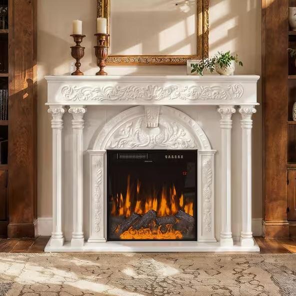 Home Decor - Homsee Electric Fireplace, Signature DESIGN BY ASHLEY, Husky, Furinno, Carnegy Avenue - Est Retail $2,024