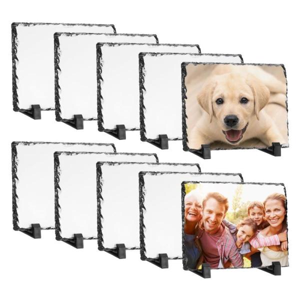 Home - Rectangular Stone Sublimation Photo Frames, Cross Stitch Kits, Memory Foam Travel Neck Pillows - MSRP $25,982