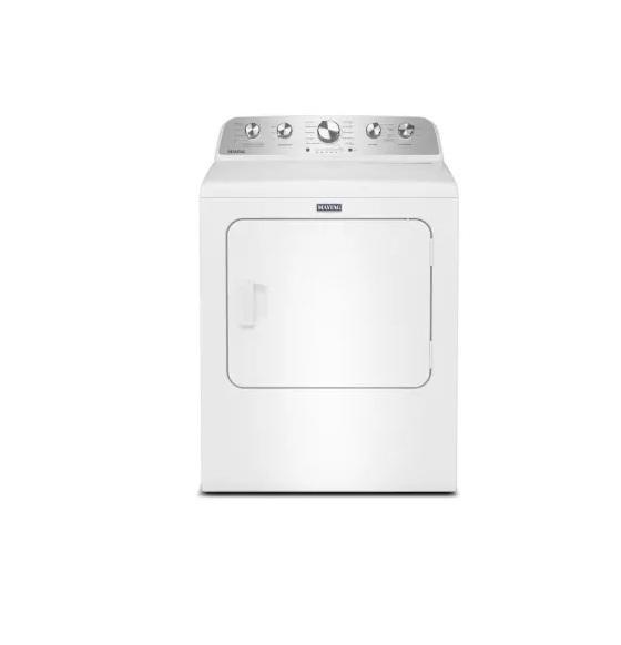 Maytag 7.0cu.ft Load Electric Dryer, YMED5605RW - MSRP $745