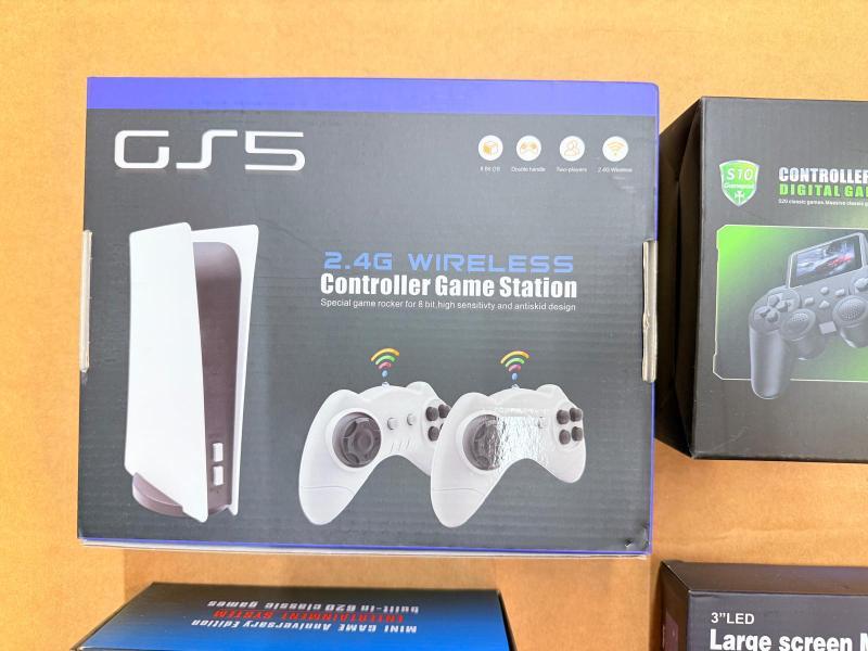 Bulk Lot of Retro-Style Game Consoles & Handhelds