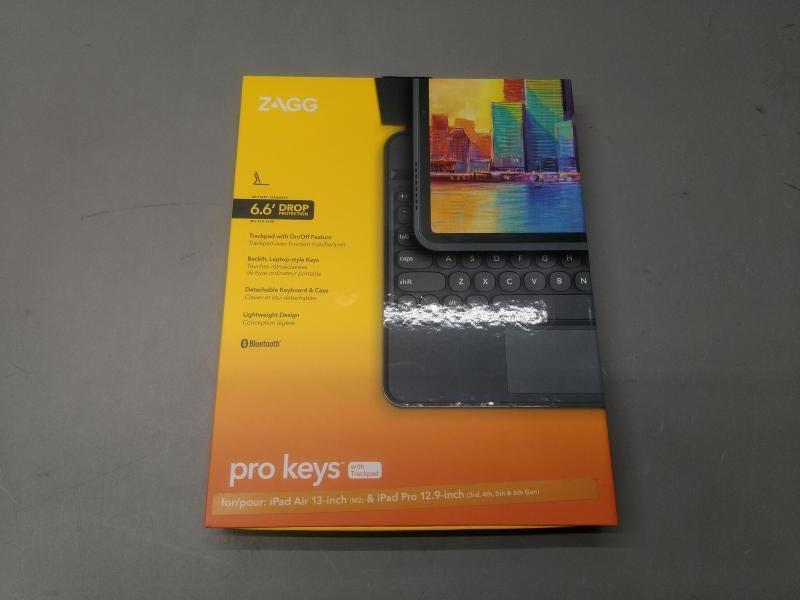 Zagg Pro Keys Wireless Keyboard Case for iPad Pro 12.9" - MSRP $199
